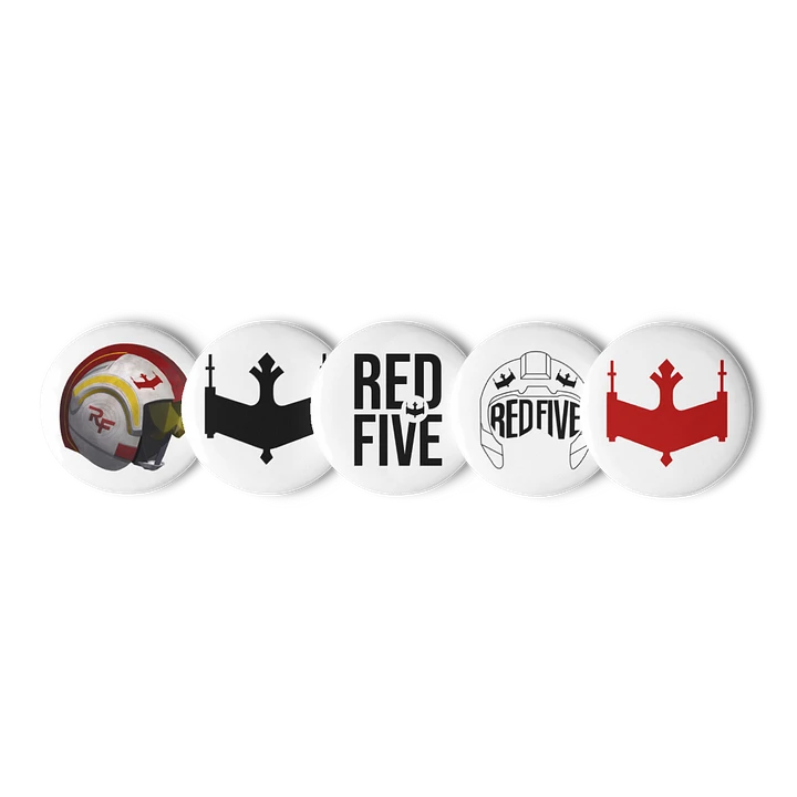 Red Five Logo Pins product image (1)