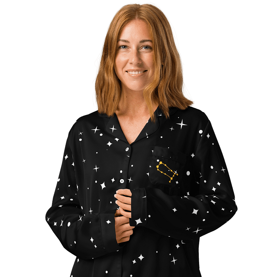 Starry Night Gemini Pajama Top product image (4)