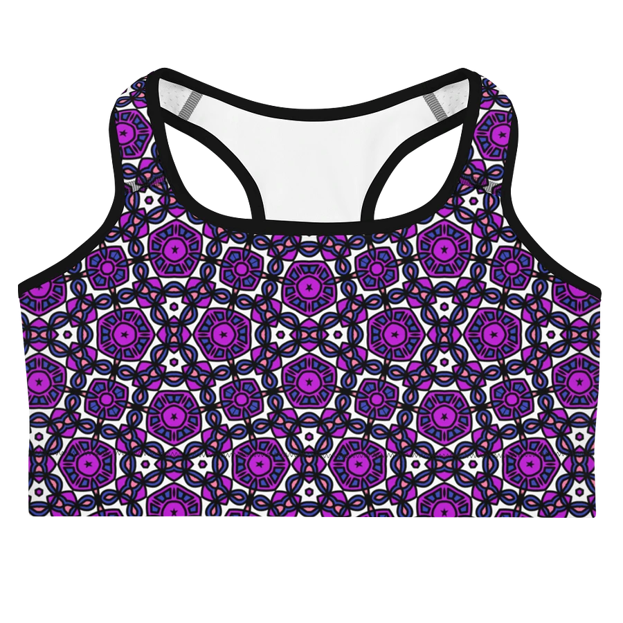 Gender Fluid Abstract (1) - Sports Bra product image (3)