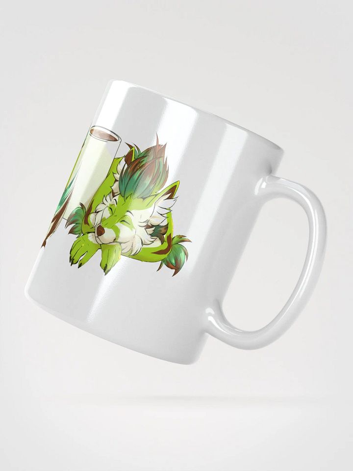 11oz Coffee Avocado Emblem Mug - White product image (2)