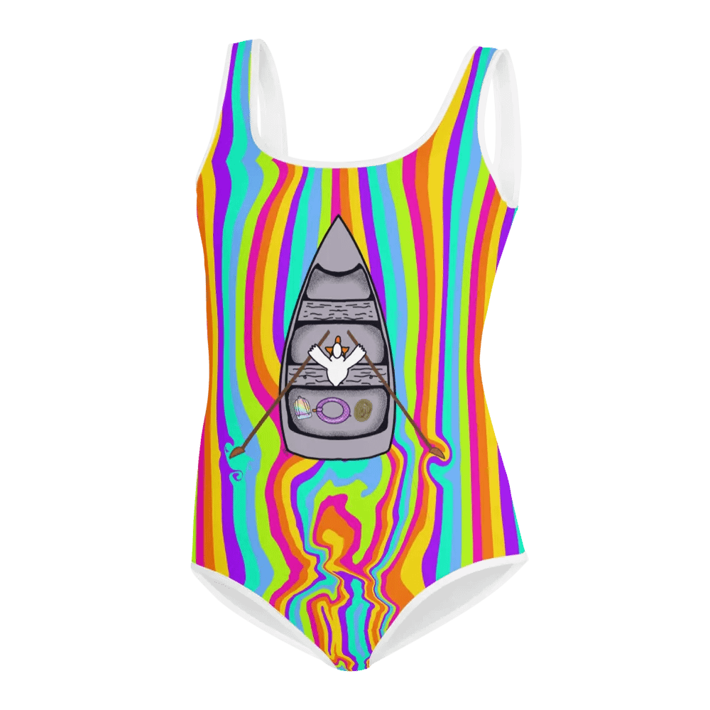 Row Row Row Your Boat youth swimsuit product image (2)