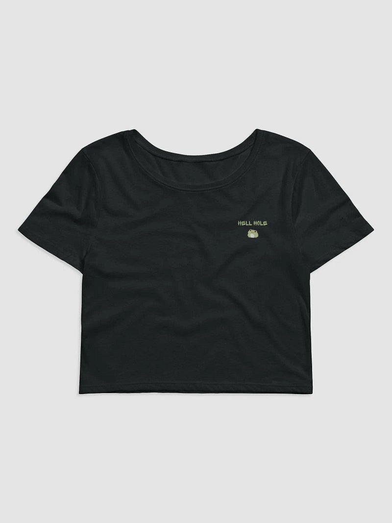 hell hole frog crop top