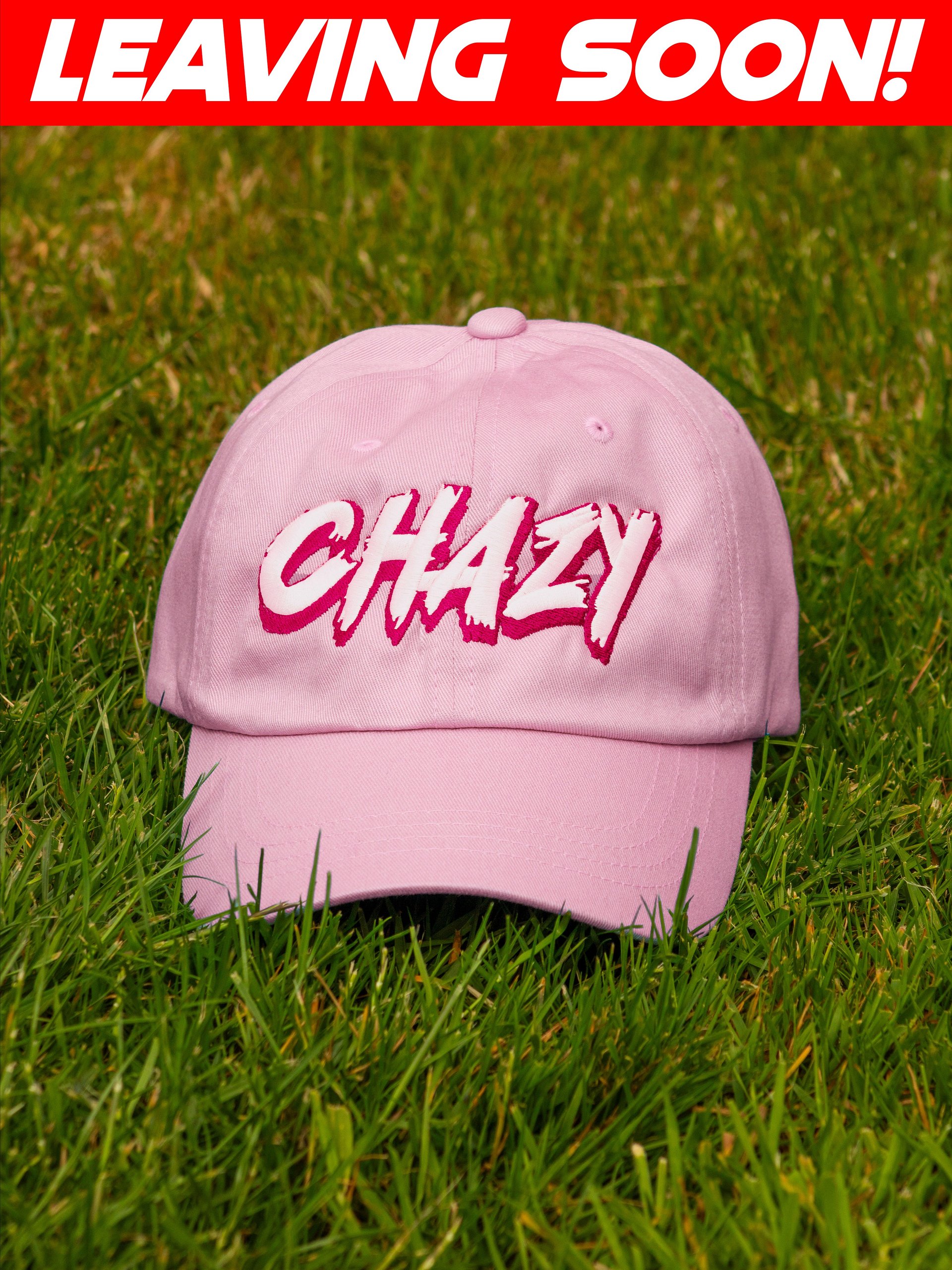 Limited Edition Embroidered Chazy Pink Cap product image (1)