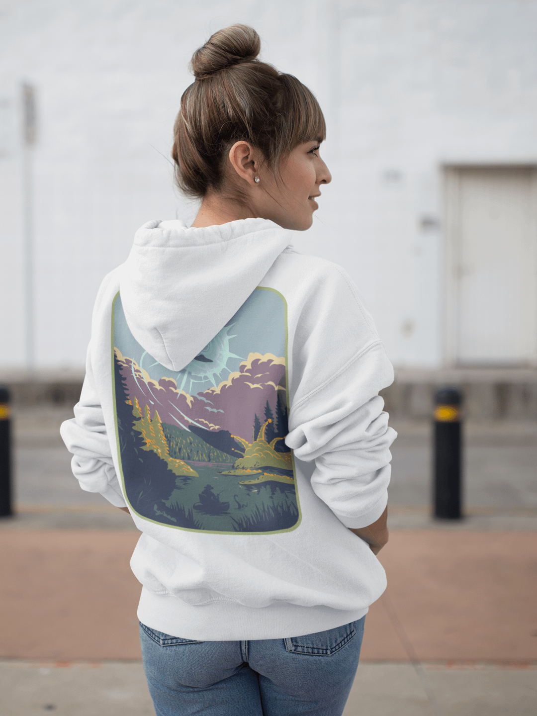 UFO Fishing Hoodie product image (1)