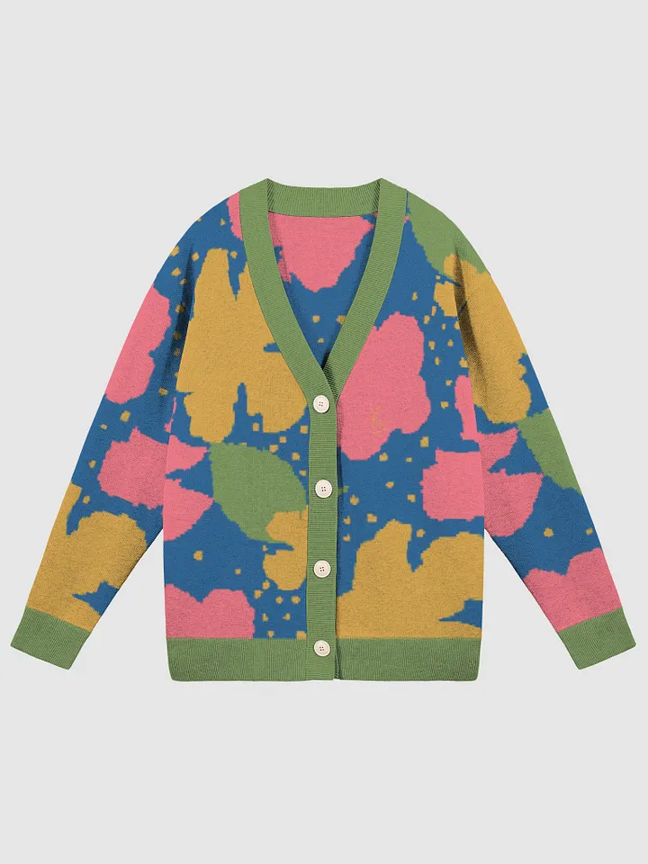 Hibiscus Flower Cardigan by Squibble Design product image (1)