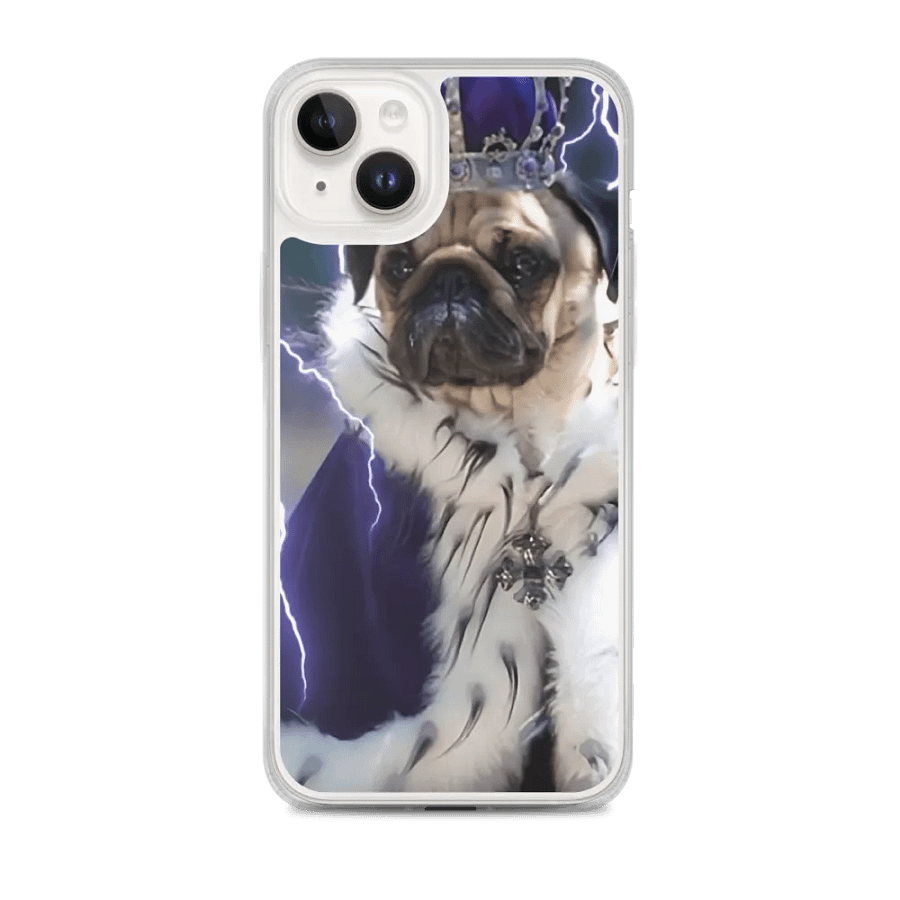 Pug Squad iPhone® MagSafe® Clear Case product image (1)