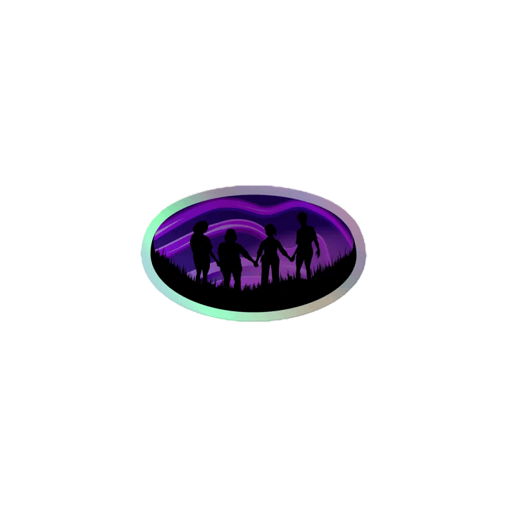 Lost Records: Bloom & Rage The Abyss Holographic Sticker product image (1)
