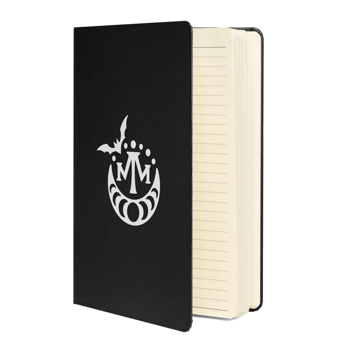 MM 𝖇𝖆𝖙 𝖑𝖔𝖌𝖔 hardcover journal product image (2)
