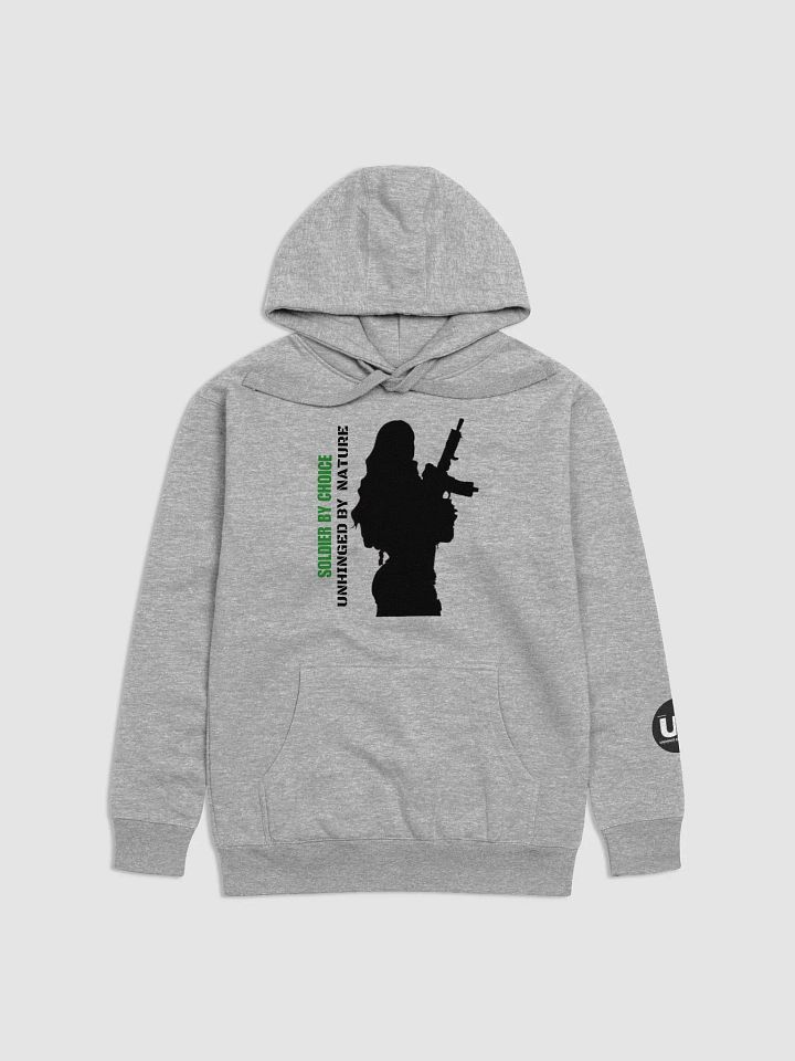 SOLDIER BY CHOICE FEMALE HOODIE product image (1)