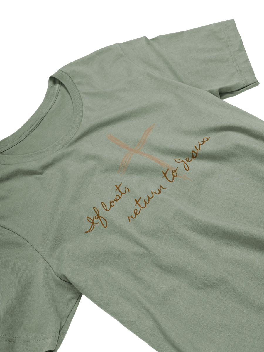 Return to Jesus T-shirt product image (5)