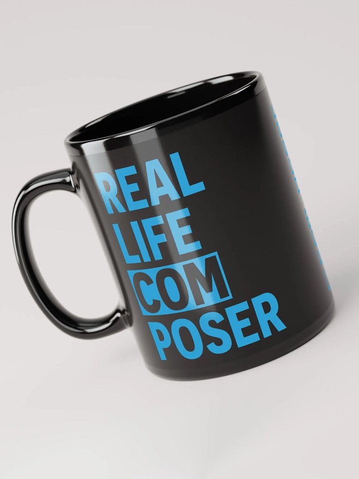 Poser Mug Black product image (2)