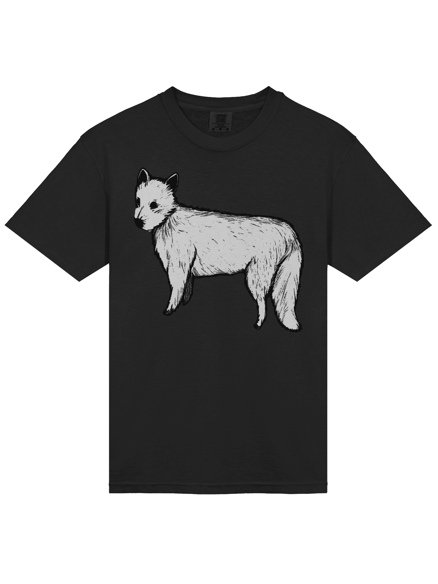 Minimalist Dog Sketch Comfort Tee product image (35)