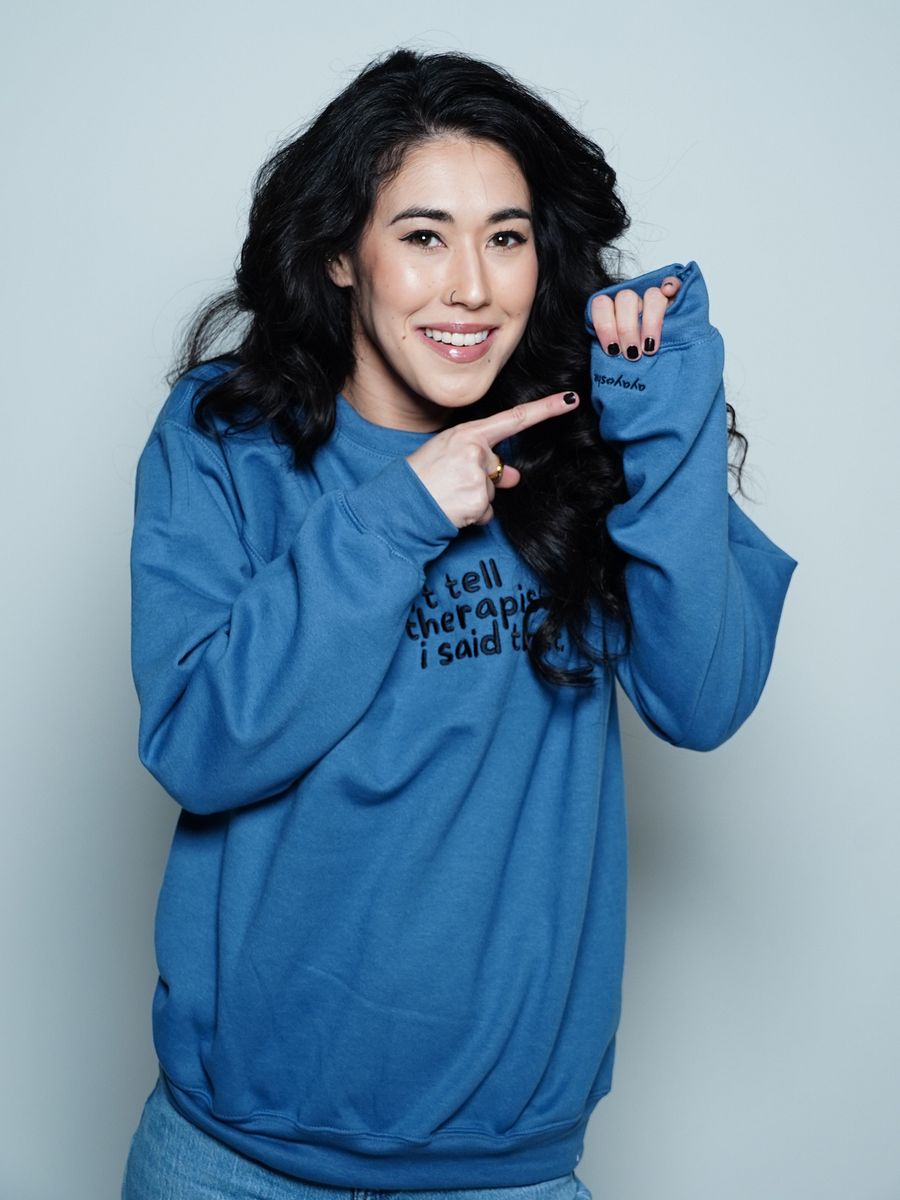 Conducive Crewneck Sweatshirt (Embroidered - Dark Thread) product image (5)