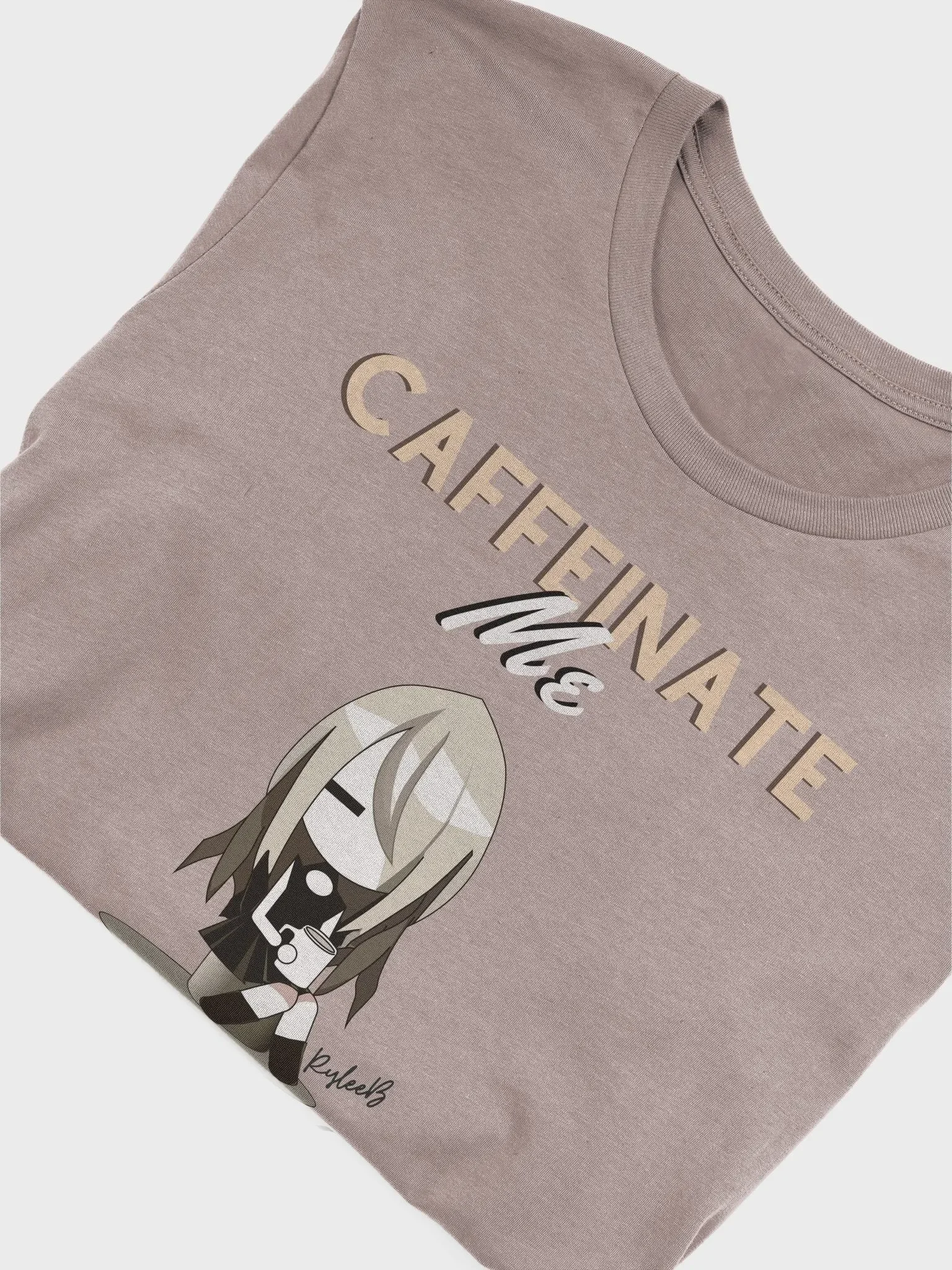 Coffee humor t-shirt - CAFFEINATE Me by RyleeB product image (5)