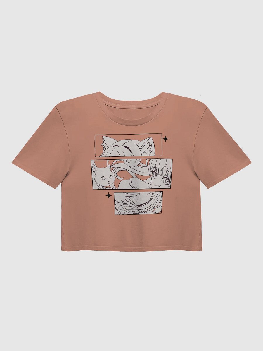 Whiskered Whimsy Crop Top product image (3)