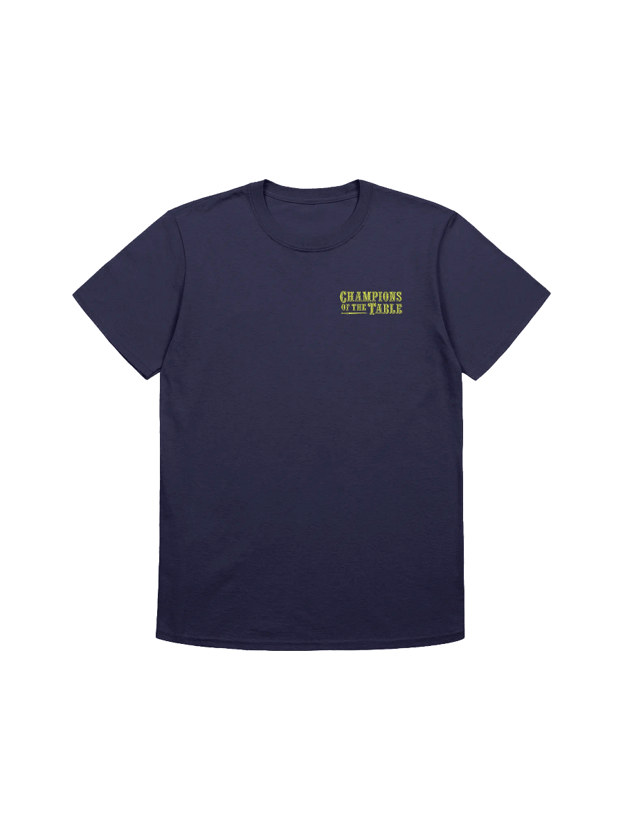 Retro Champions of The Table - Yellow Corner Logo product image (6)