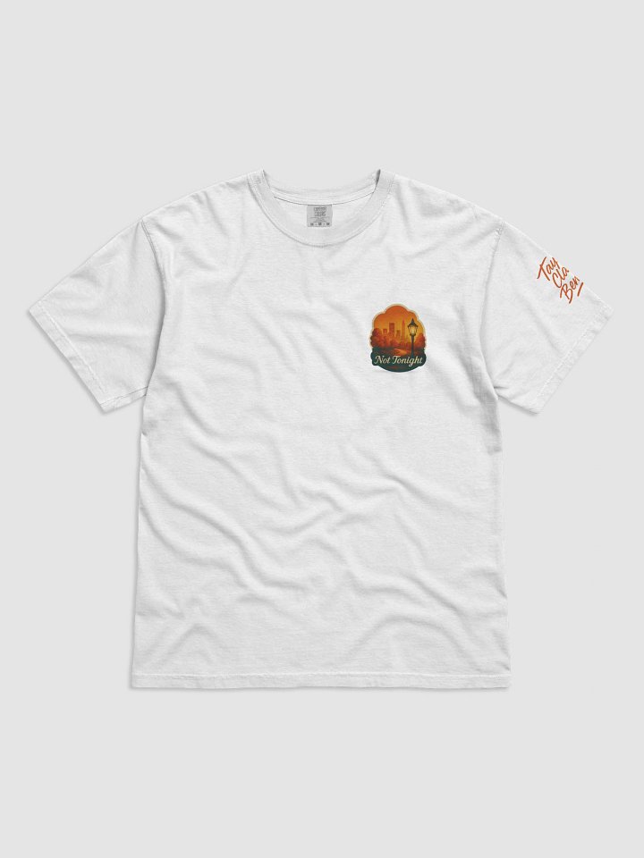 Not Tonight Tee (White) product image (1)