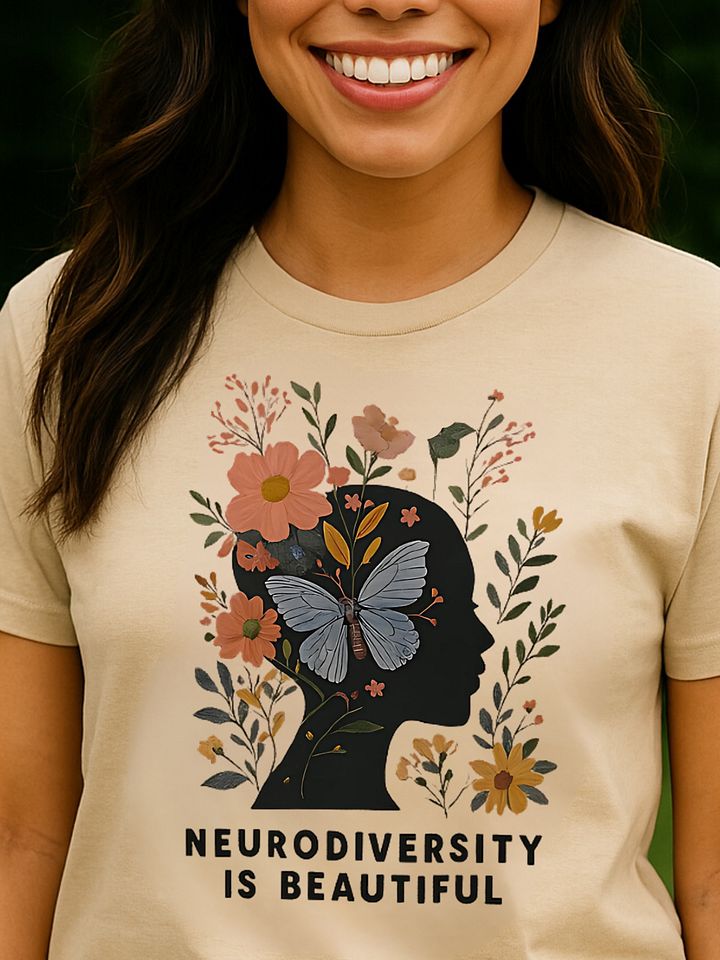 Neurodiversity Is Beautiful Unisex T-shirt product image (2)
