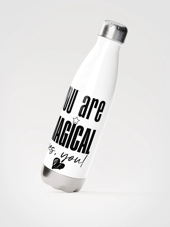 You are Magical Stainless Steel Bottle - white product image (2)