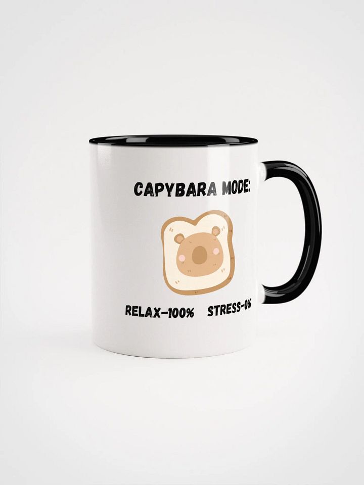 A cute and funny capibara mug for capybara lovers. product image (3)