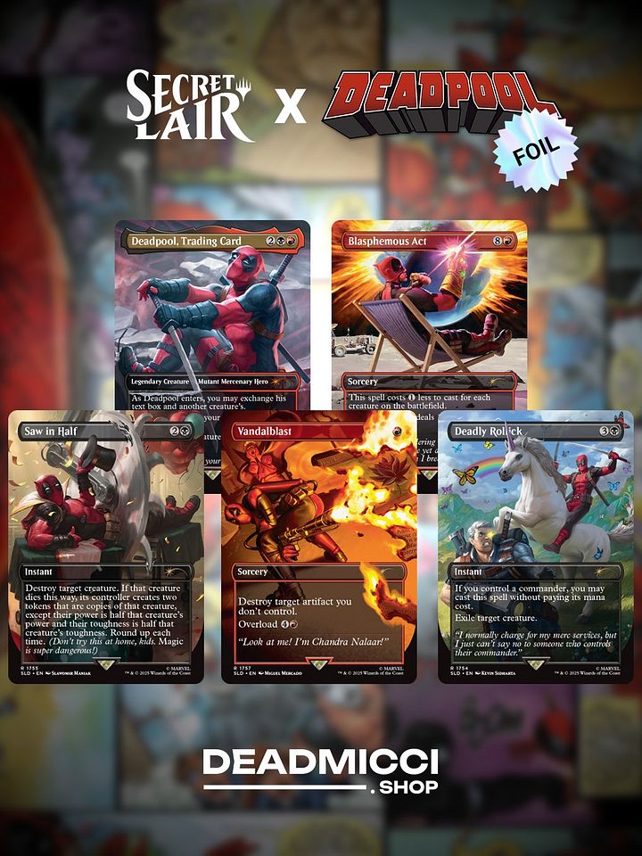 Secret Lair x Marvel's Deadpool *FOIL* product image (1)