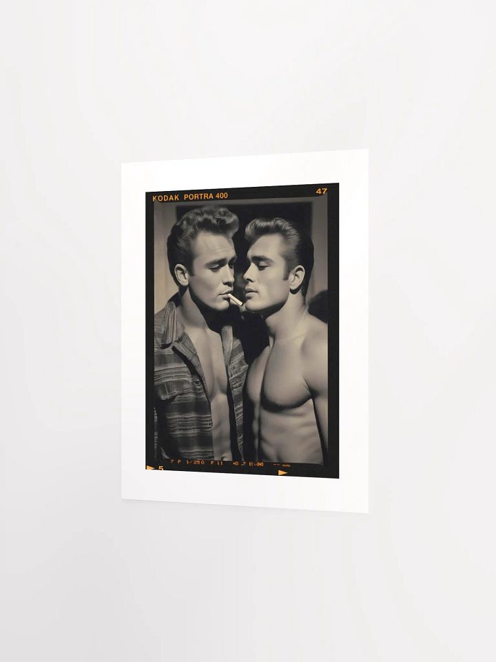 Wishing He Could Quit The Smoking Man 1961 - Print product image (2)