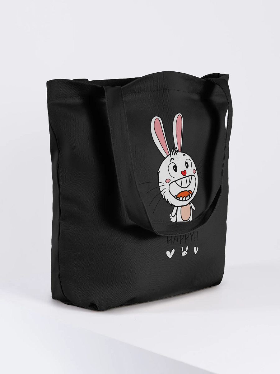 Smiling Bunny Eco Tote product image (8)