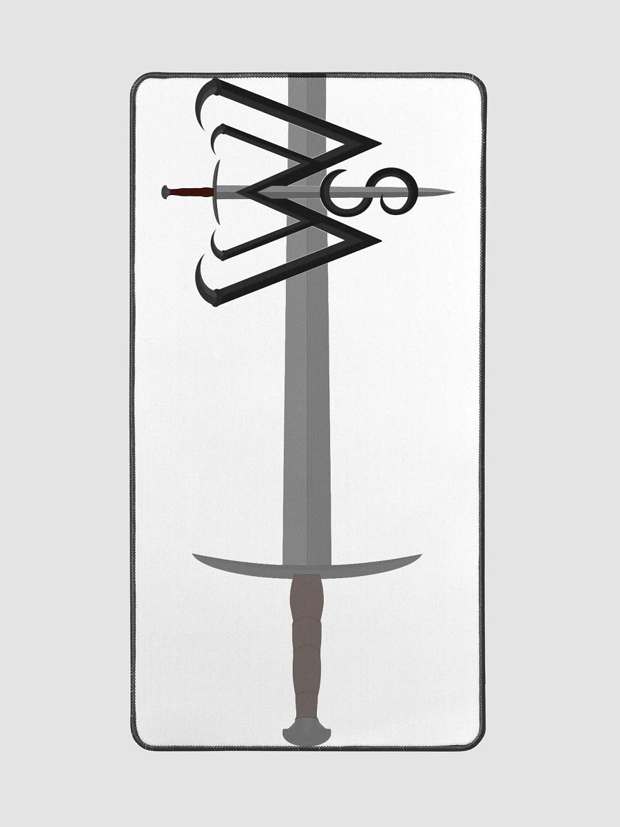 Sword + Logo XXL Mousepad product image (2)