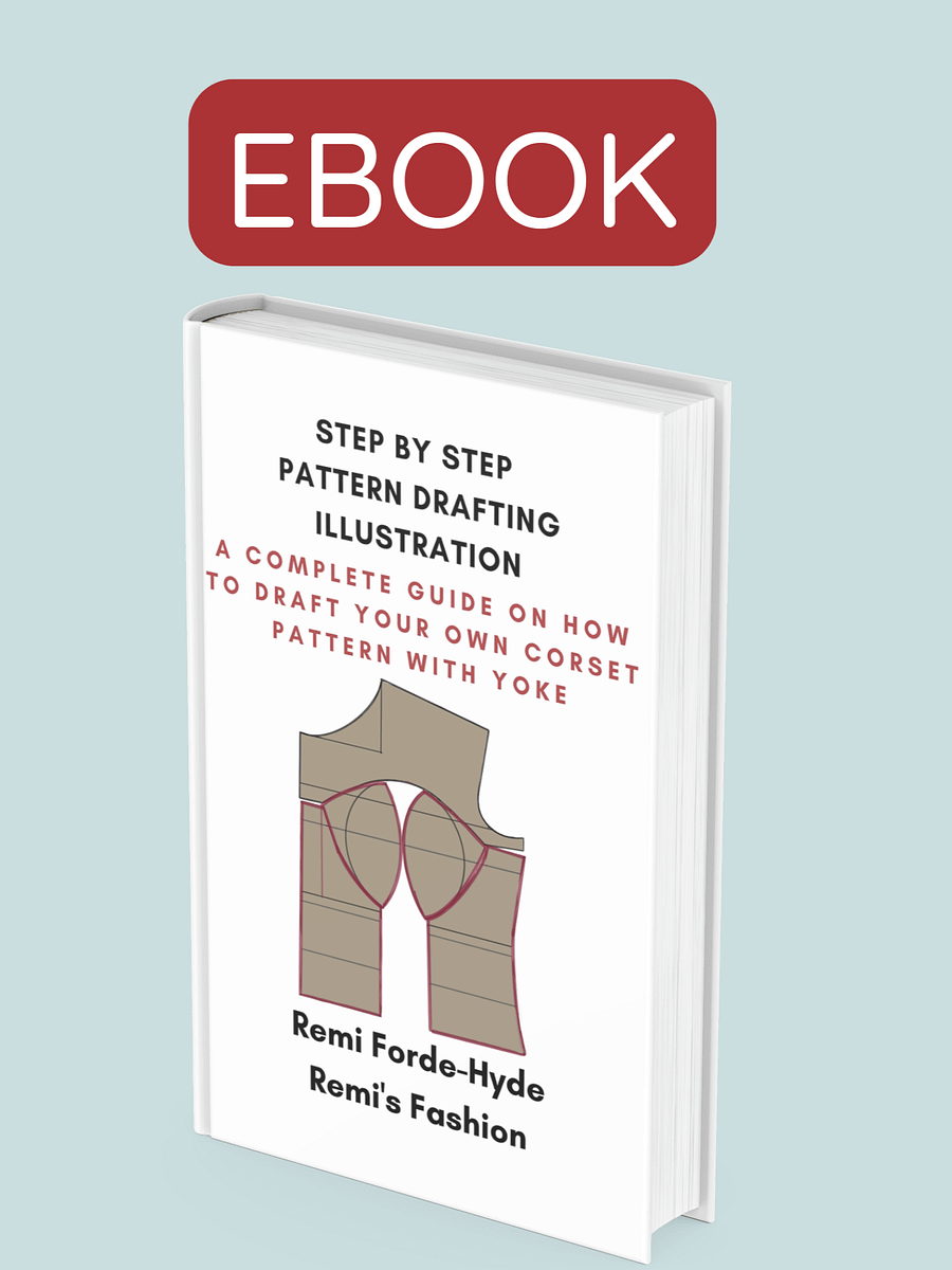 Corset Pattern Drafting Illustration Ebook product image (1)
