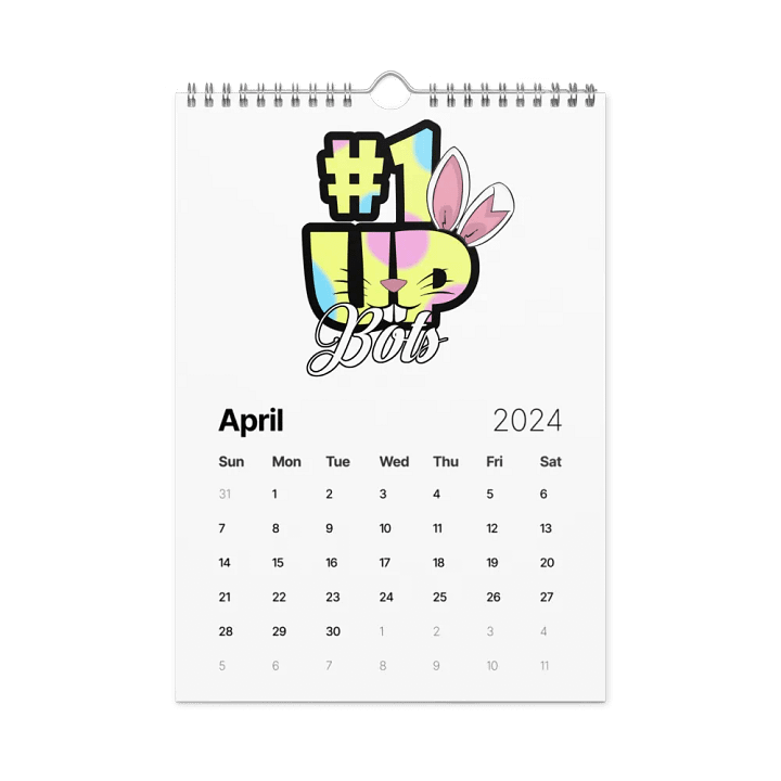 1up Bots Calendar product image (1)