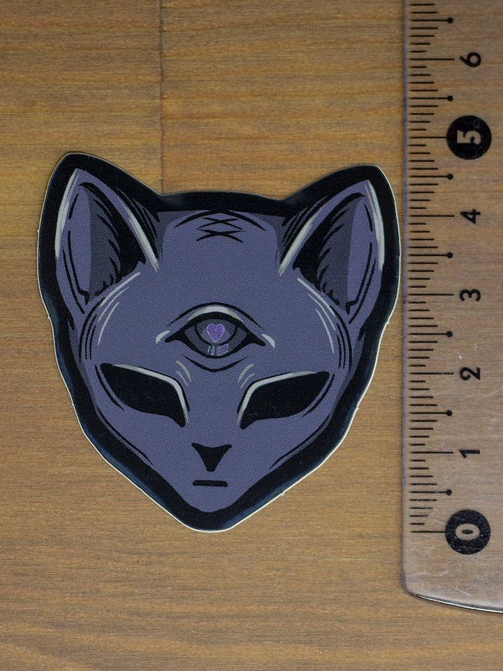 Goth Cat Sticker product image (2)