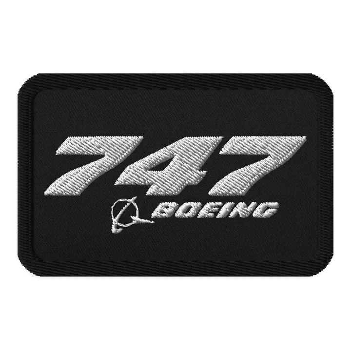 Boeing 747 - Embroidered Patch product image (1)