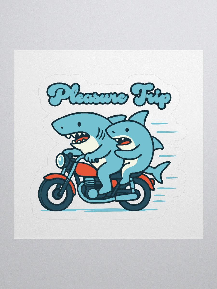 Pleasure Trip Shark Art Print & Apparel | i Roar Concept Design product image (1)