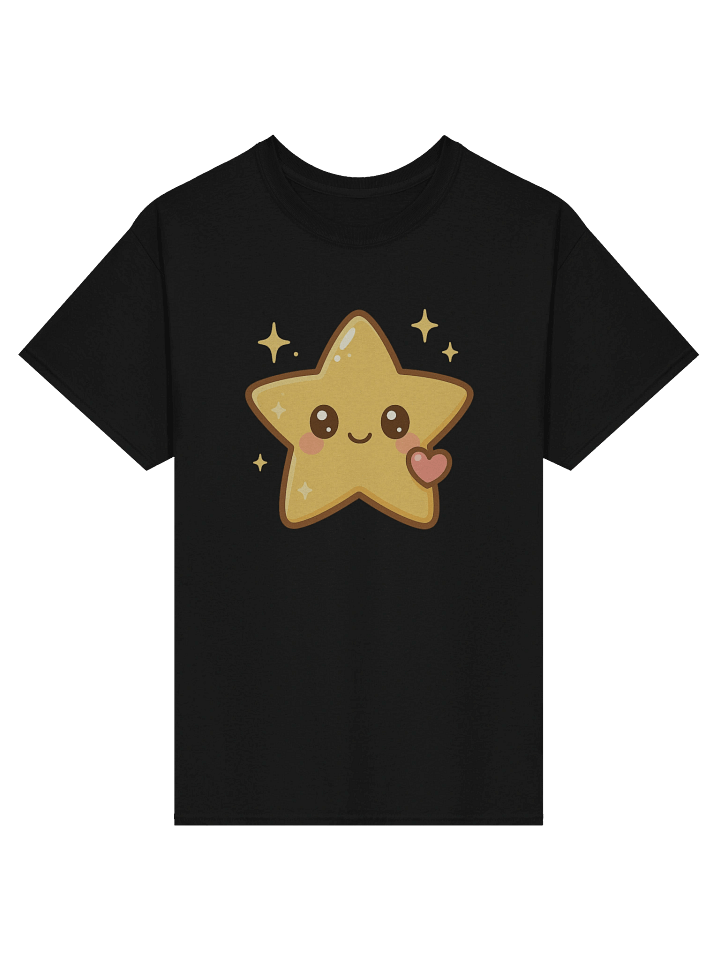 Celebratory Chibi Star T-Shirt – Born to Shine product image (1)