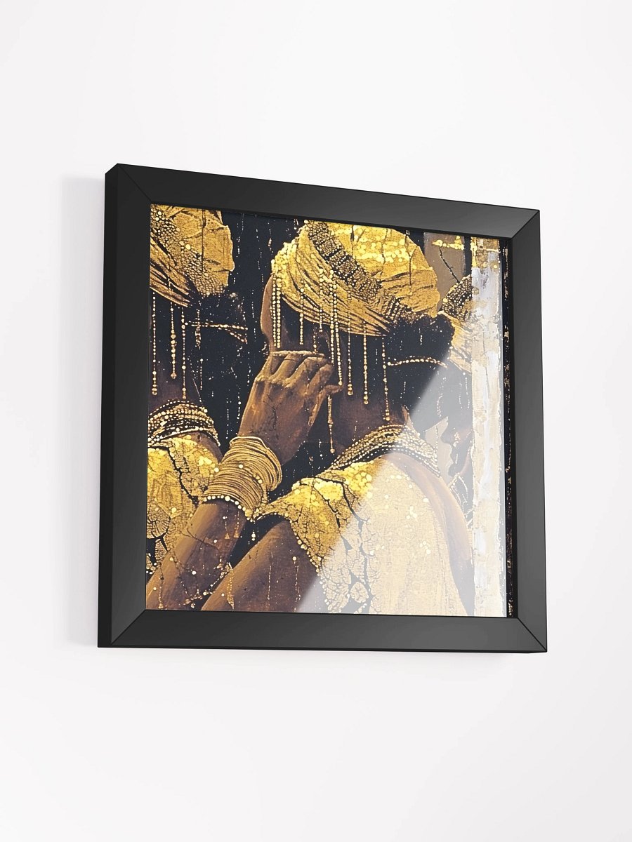 Golden Adornment Framed Matte Poster product image (11)