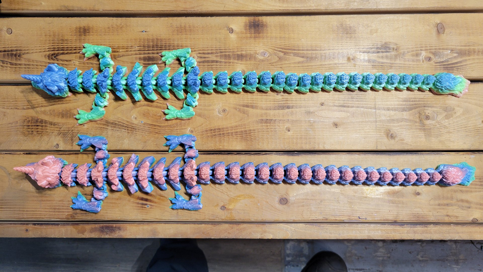 Articulated Rainbow Unicorn Dragon product image (4)