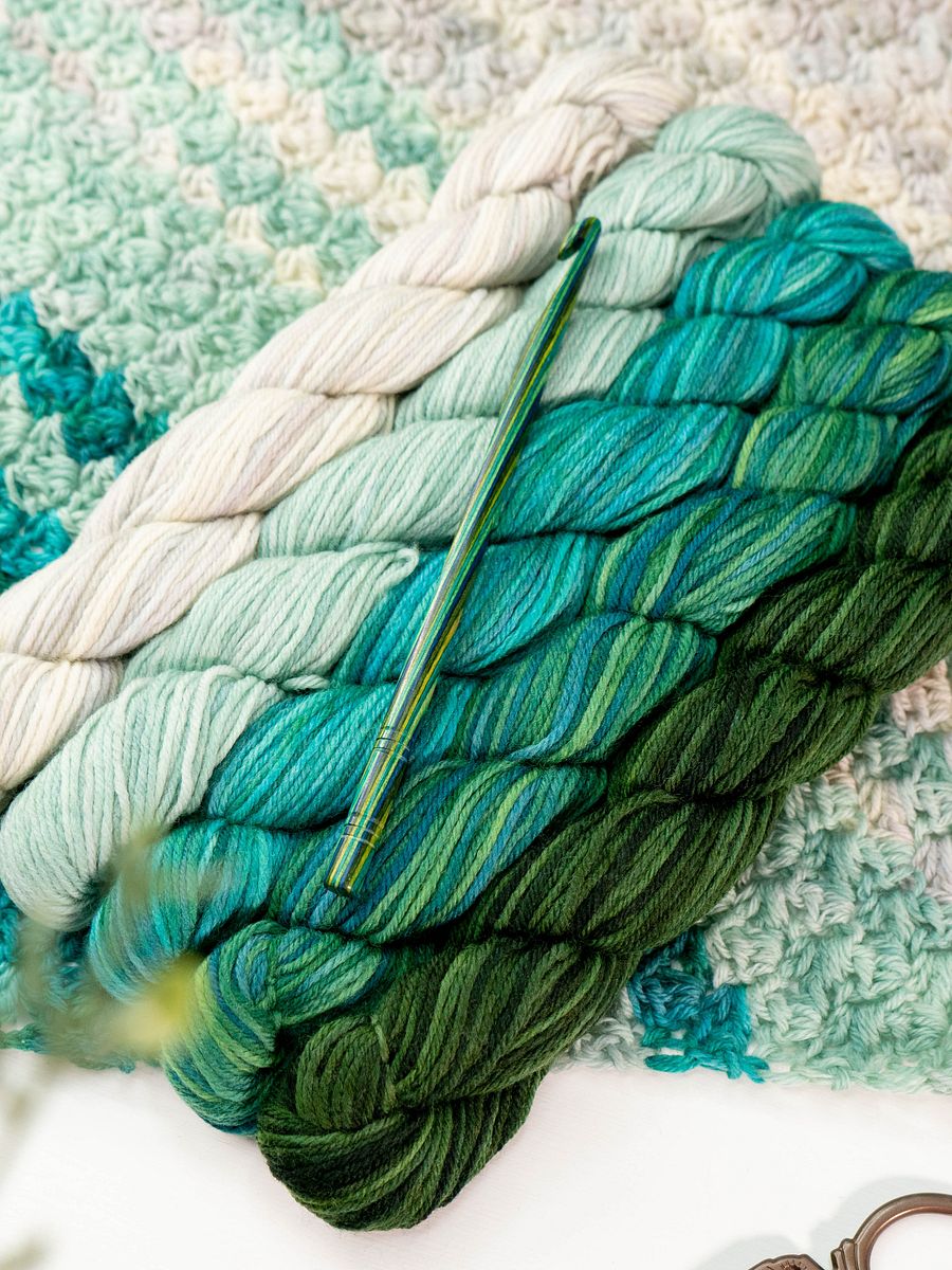 Easily Crochet The On The Bias Shawl product image (2)