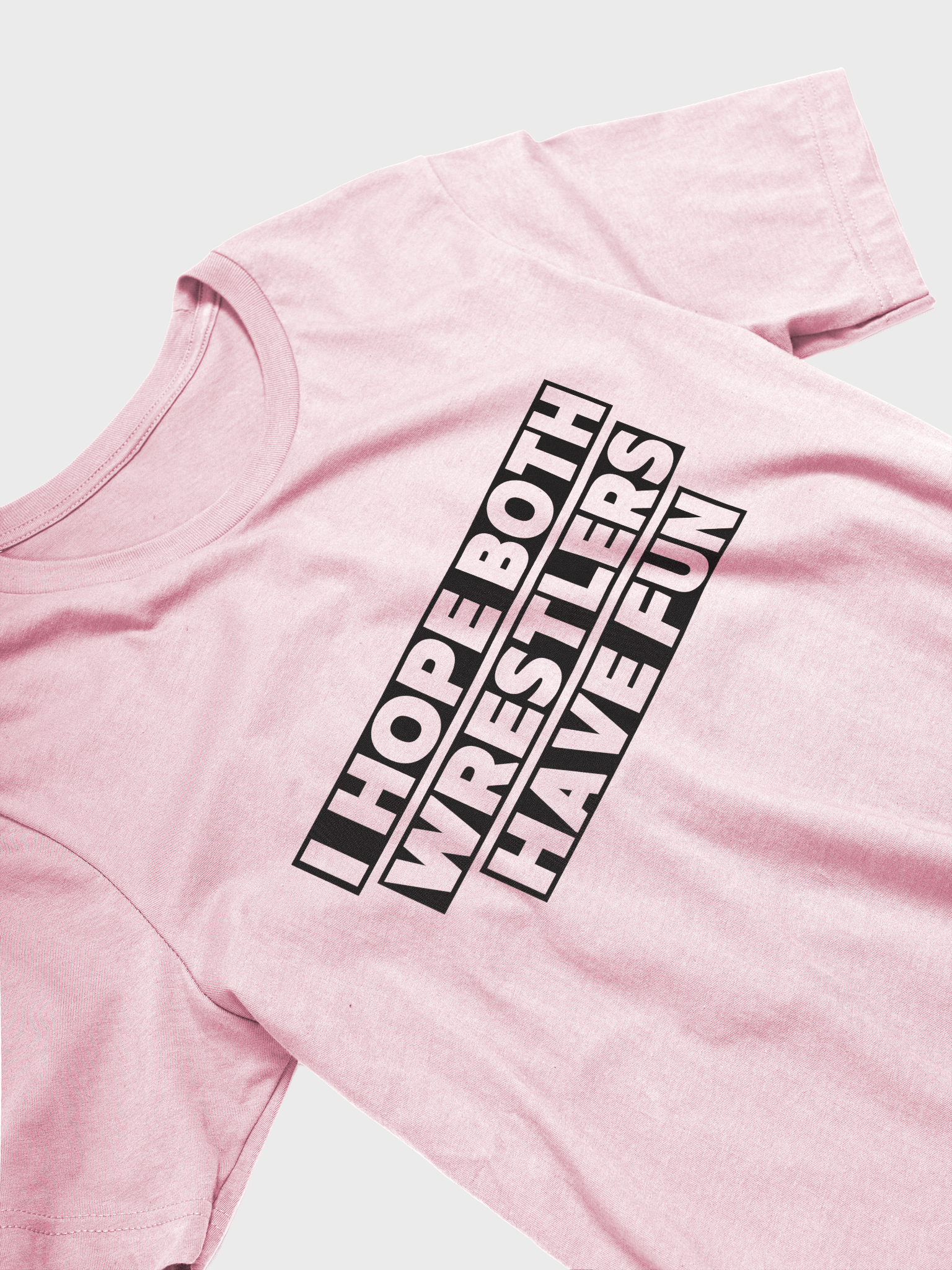 I Hope Both Wrestlers Have Fun - Pink Summer T-shirt Edition product image (2)