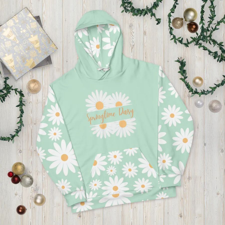 Springtime Daisy Delight Hoodie product image (11)