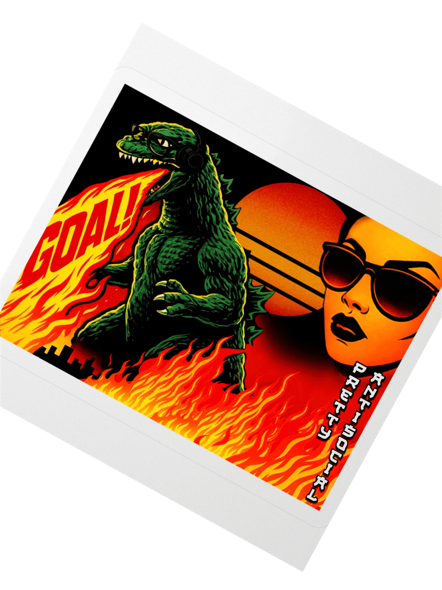 GOALZILLA x PASP Sticker product image (2)