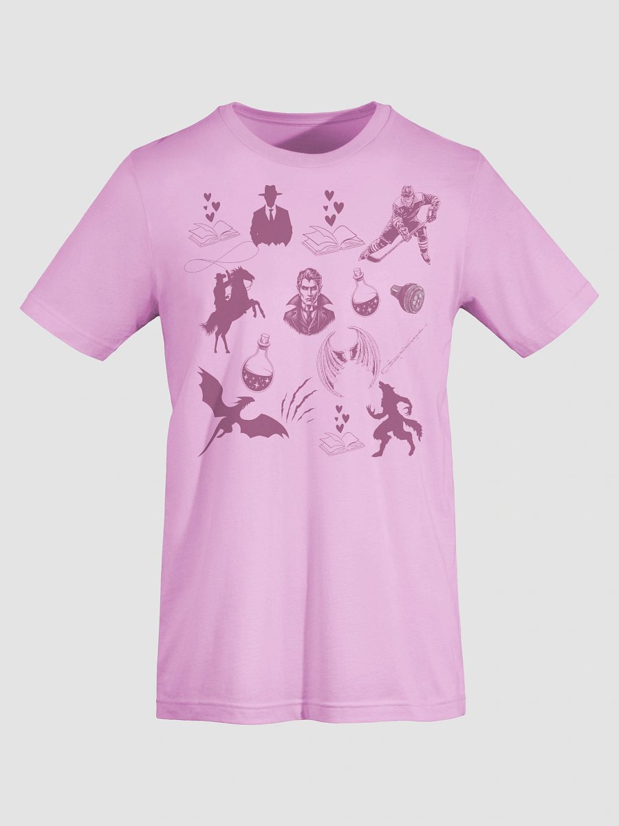 Romantically Inked Bookish Graphic Tee product image (7)