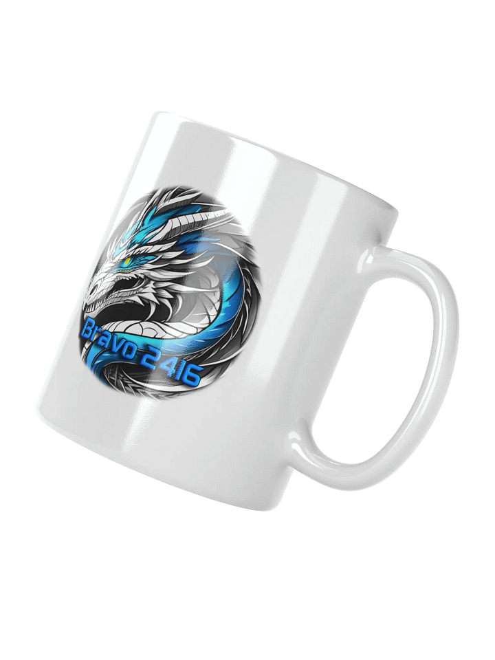 Dragon's Fury White Glossy Mug product image (5)