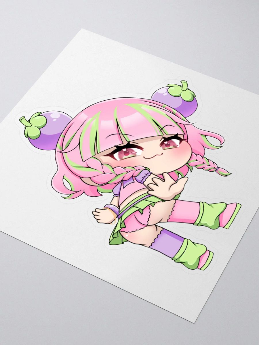 Mangosteen Bootie Sticker (3x3