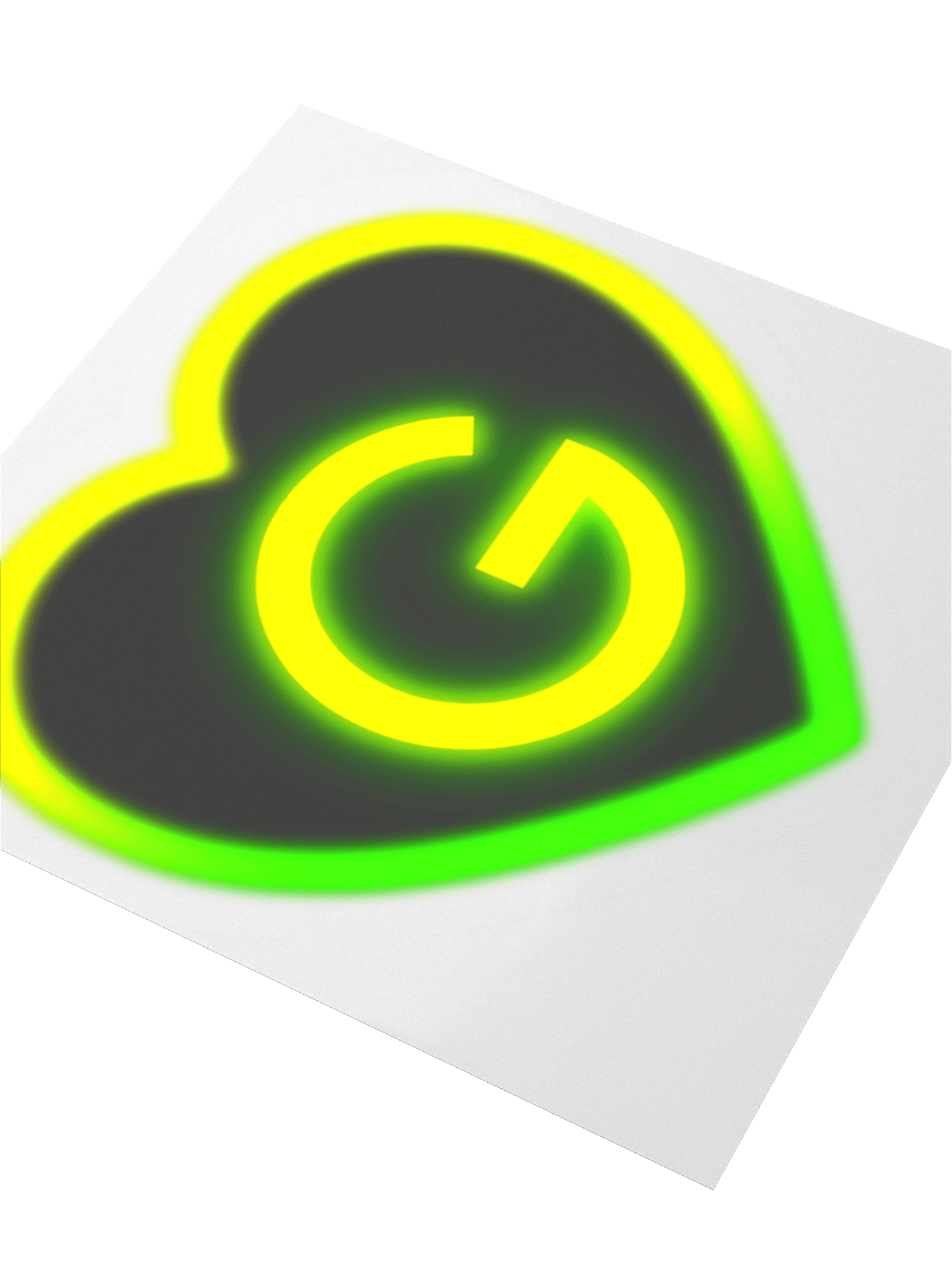 Sticker - Glowing Gumstitch Heart product image (3)