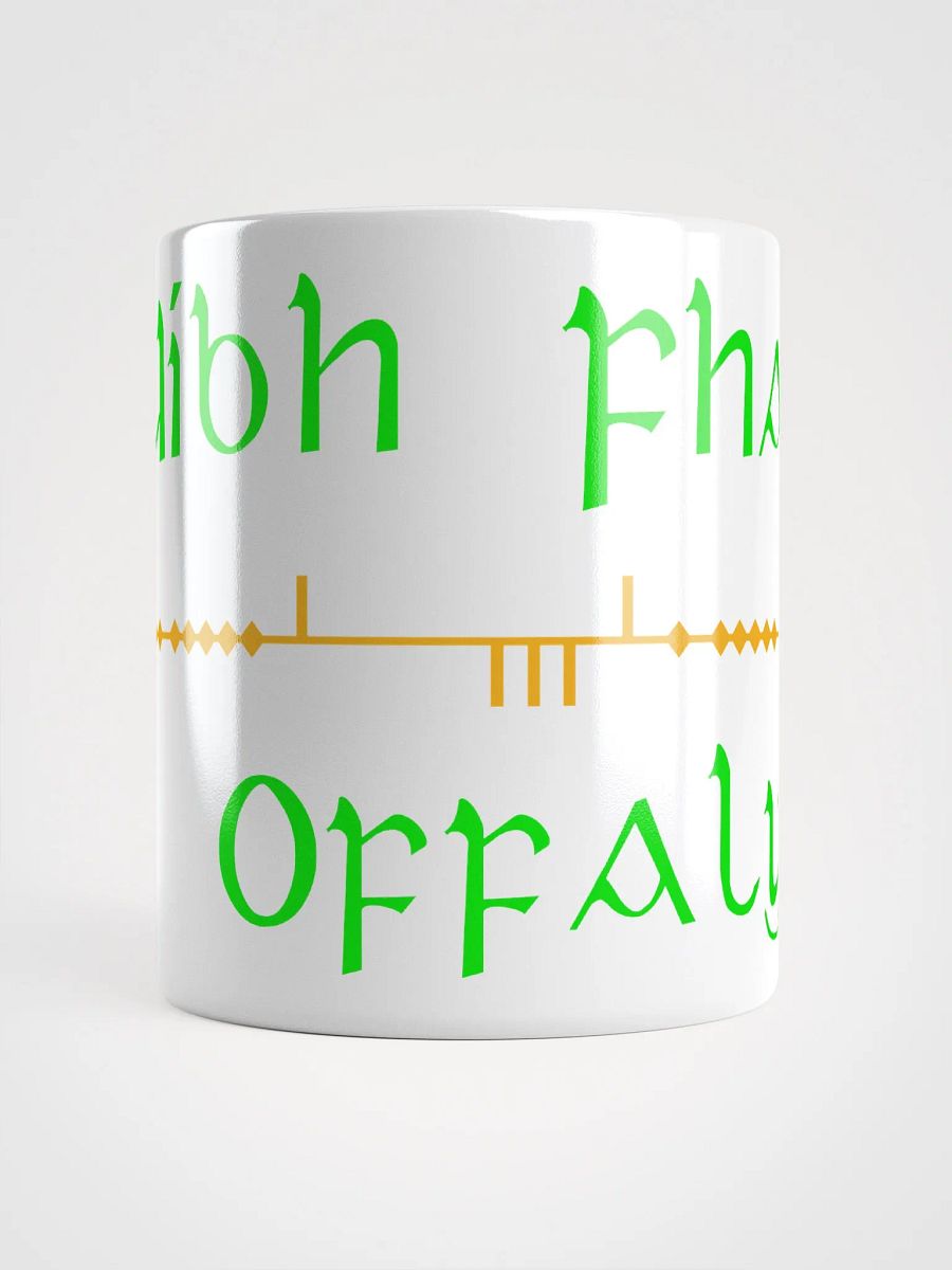 Offaly/Uíbh Fhailí - Scholastic style ogham Mug product image (1)