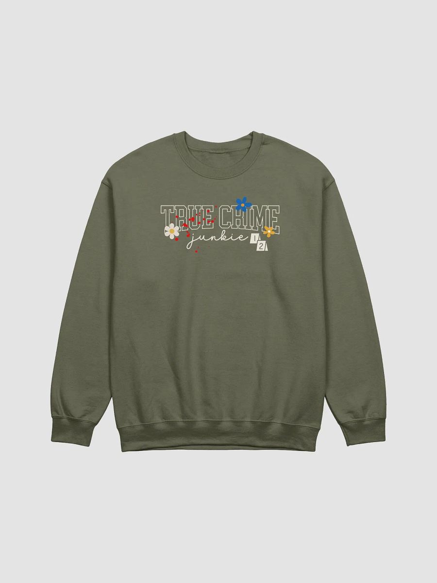 True Crime Junkie Retro Sweatshirt product image (2)