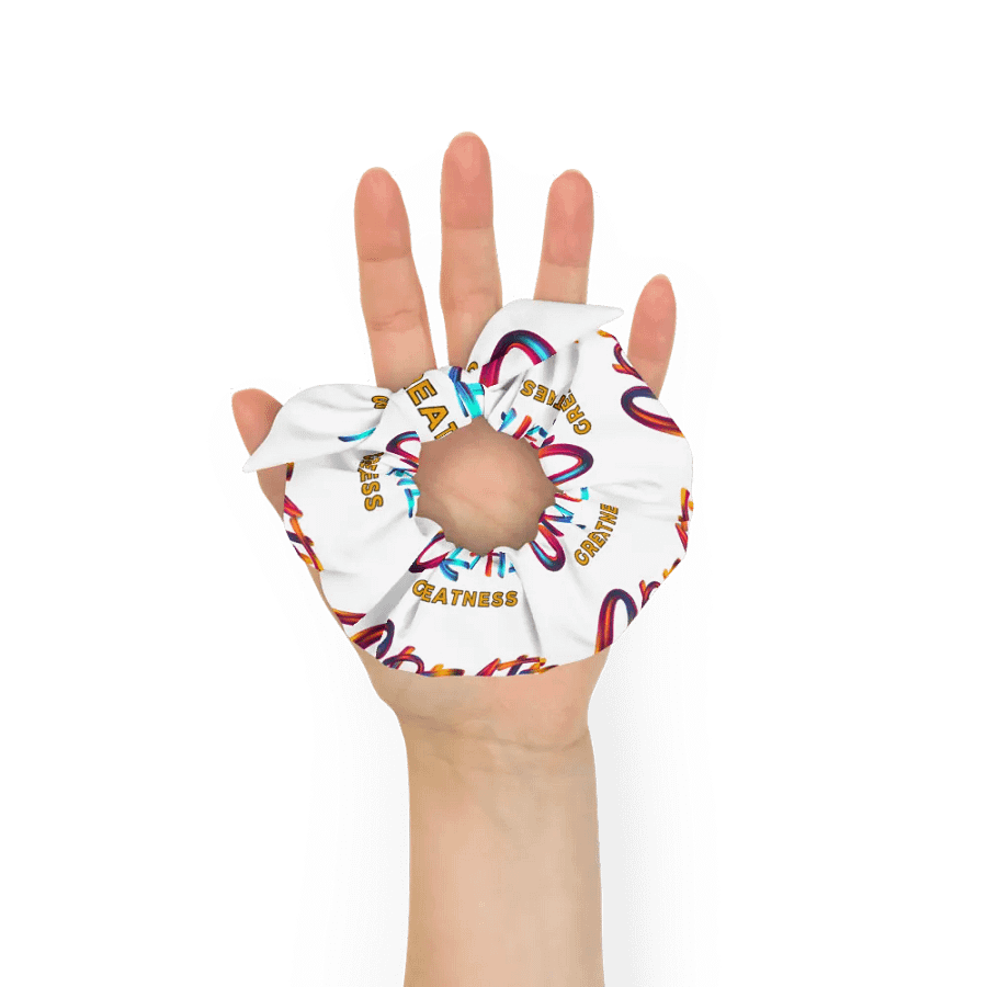 Create Greatness All-Over Scrunchie product image (6)