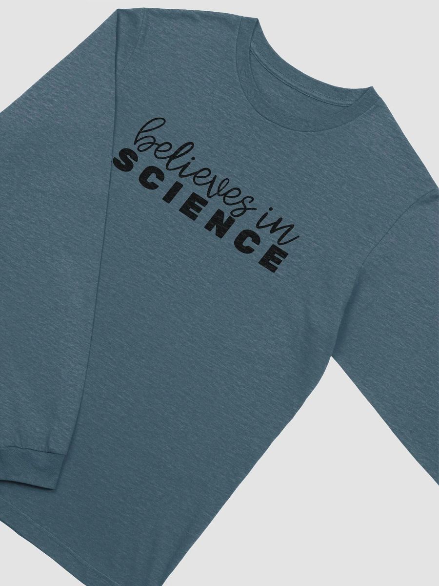 believes in science (long tee) product image (3)