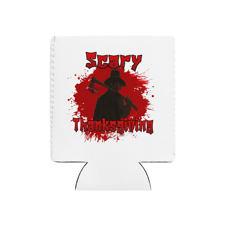 Scary Thanksgiving Can Cooler product image (1)