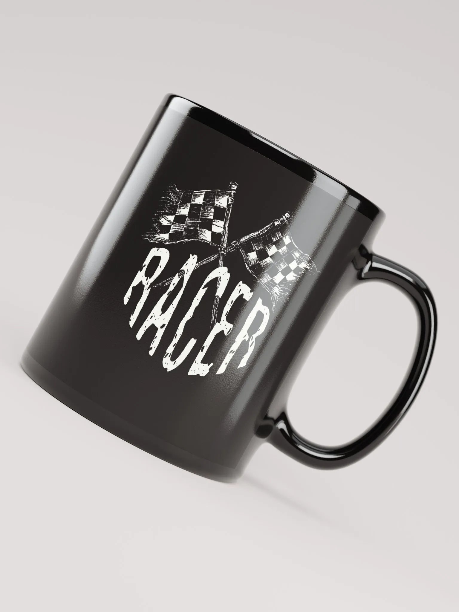 Retro Racer Black Mug product image (7)